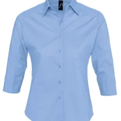 SOL'S Sols Ladies Effect 34 Sleeve Fitted Shirt -Sol's Clothing Store 00e201e46ae60d783401d3b452f85b98db29c4fc7f85f7426aa316c6ac9bcbc1