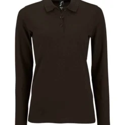 SOL'S Sols Ladies Perfect Long Sleeve Piqué Polo Shirt