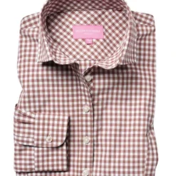 Brook Taverner Ladies Kansas Gingham Long Sleeve Shirt -Sol's Clothing Store 0300d65722ada8433341dc6c79a833fb3013d2e936296180b2634894fdbc624a