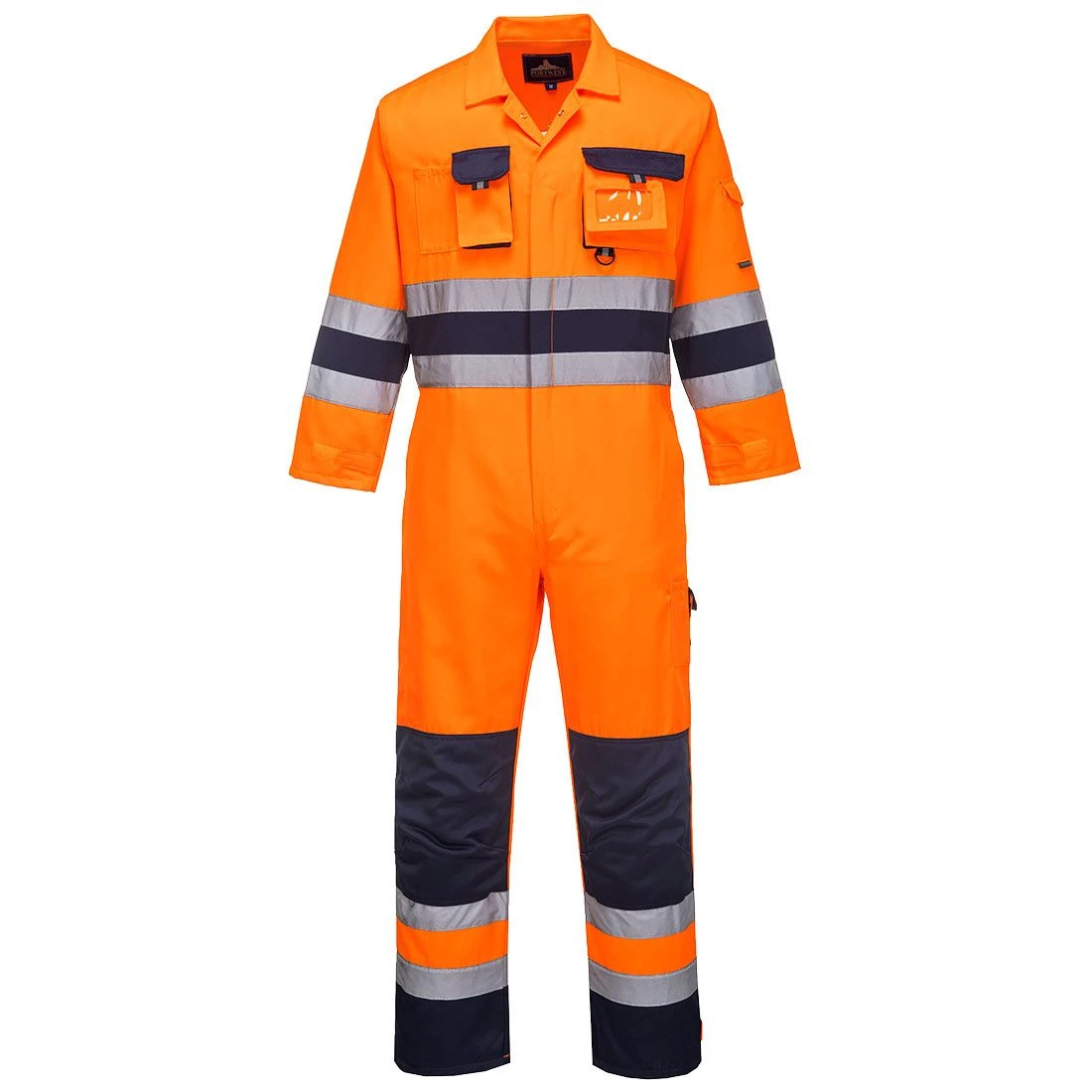 Portwest Nantes Hi-Vis Contrast Work Coverall 1 Portwest Nantes Hi-Vis Contrast Work Coverall