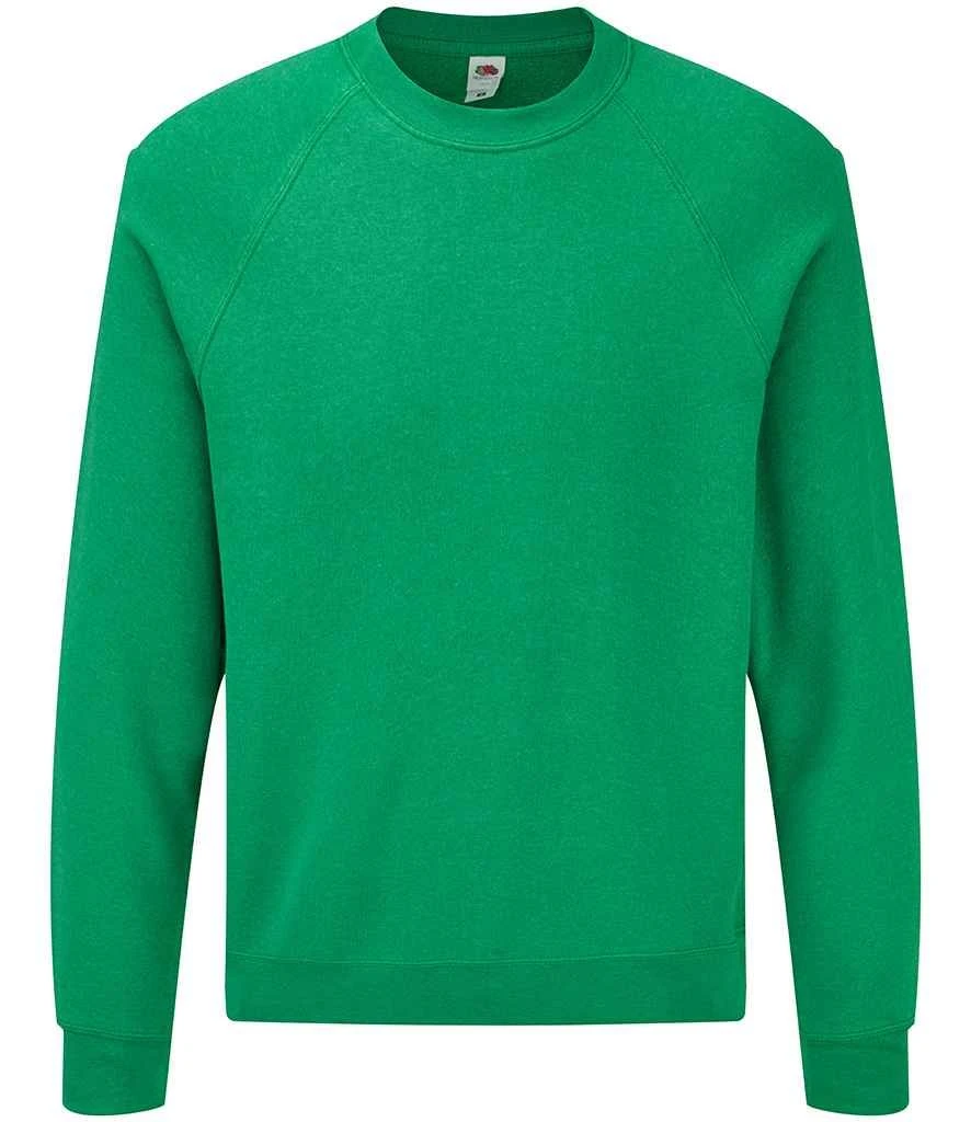 Fruit Of The Loom Mens Classic Raglan Sweat 2 Fruit Of The Loom Mens Classic Raglan Sweat - Image 2