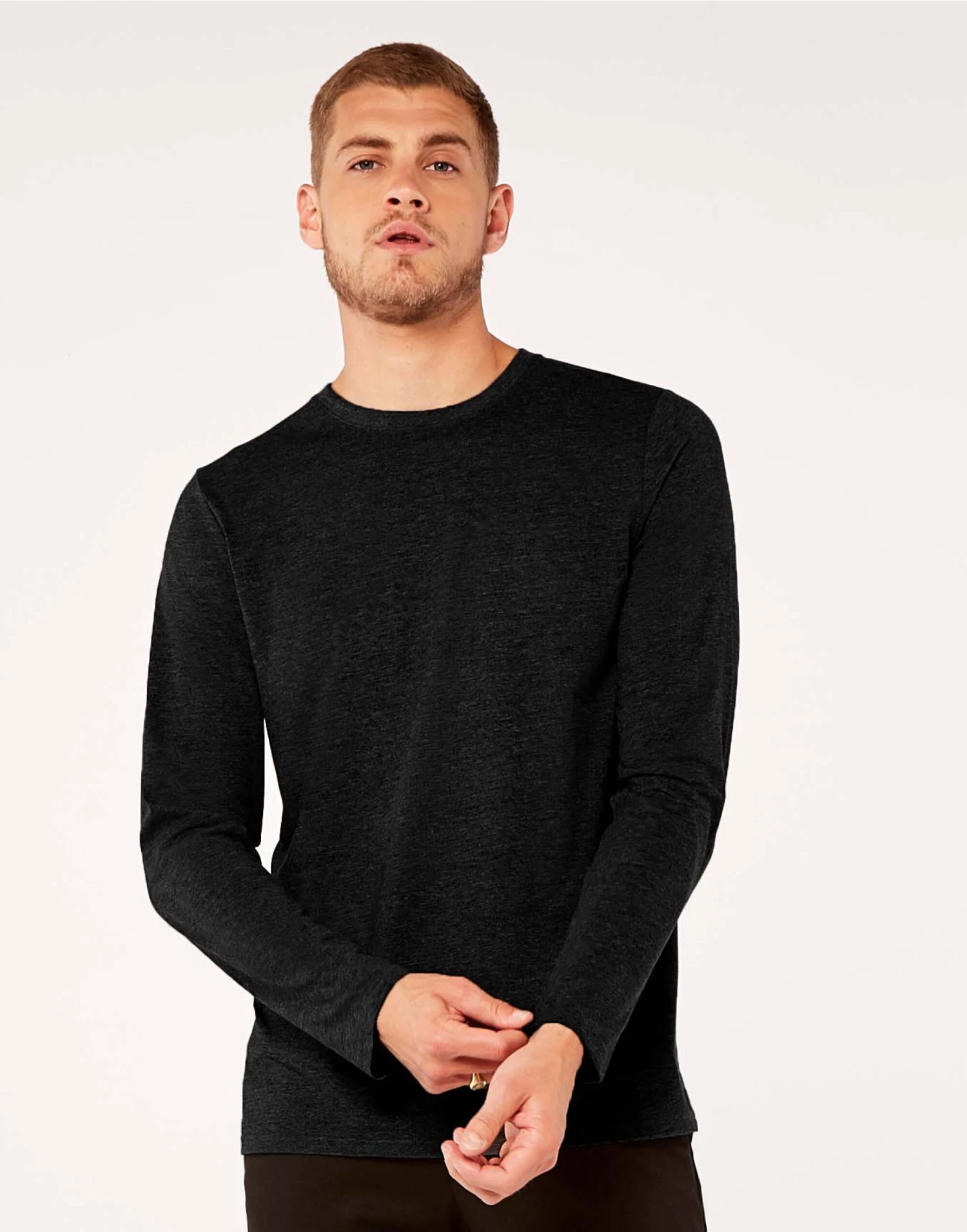 Kustom Kit Fashion Fit Long Sleeve Superwash® 60° Tee 3 Kustom Kit Fashion Fit Long Sleeve Superwash® 60° Tee - Image 3