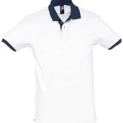 SOL'S Sols Prince Contrast Cotton Piqué Polo Shirt -Sol's Clothing Store 08f531092043098d257f7433d63b6da4dfa041b8d544d6601d63cda0479b61e1