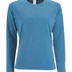 SOL'S Sols Ladies Sporty Long Sleeve Performance T Shirt -Sol's Clothing Store 0ab82199244f5b50a1d4529fa1f9910168758cc6a3b0af068ef6cc341d11facf