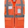 Yoko Hi Vis Top Cool Open Mesh Executive Waistcoat