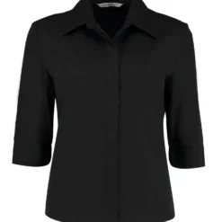 Kustom Kit Tailored Fit 3/4 Sleeve Continental Blouse