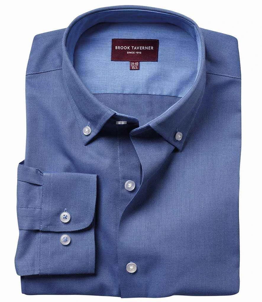 Brook Taverner Toronto Long Sleeve Oxford Shirt 3 Brook Taverner Toronto Long Sleeve Oxford Shirt - Image 3