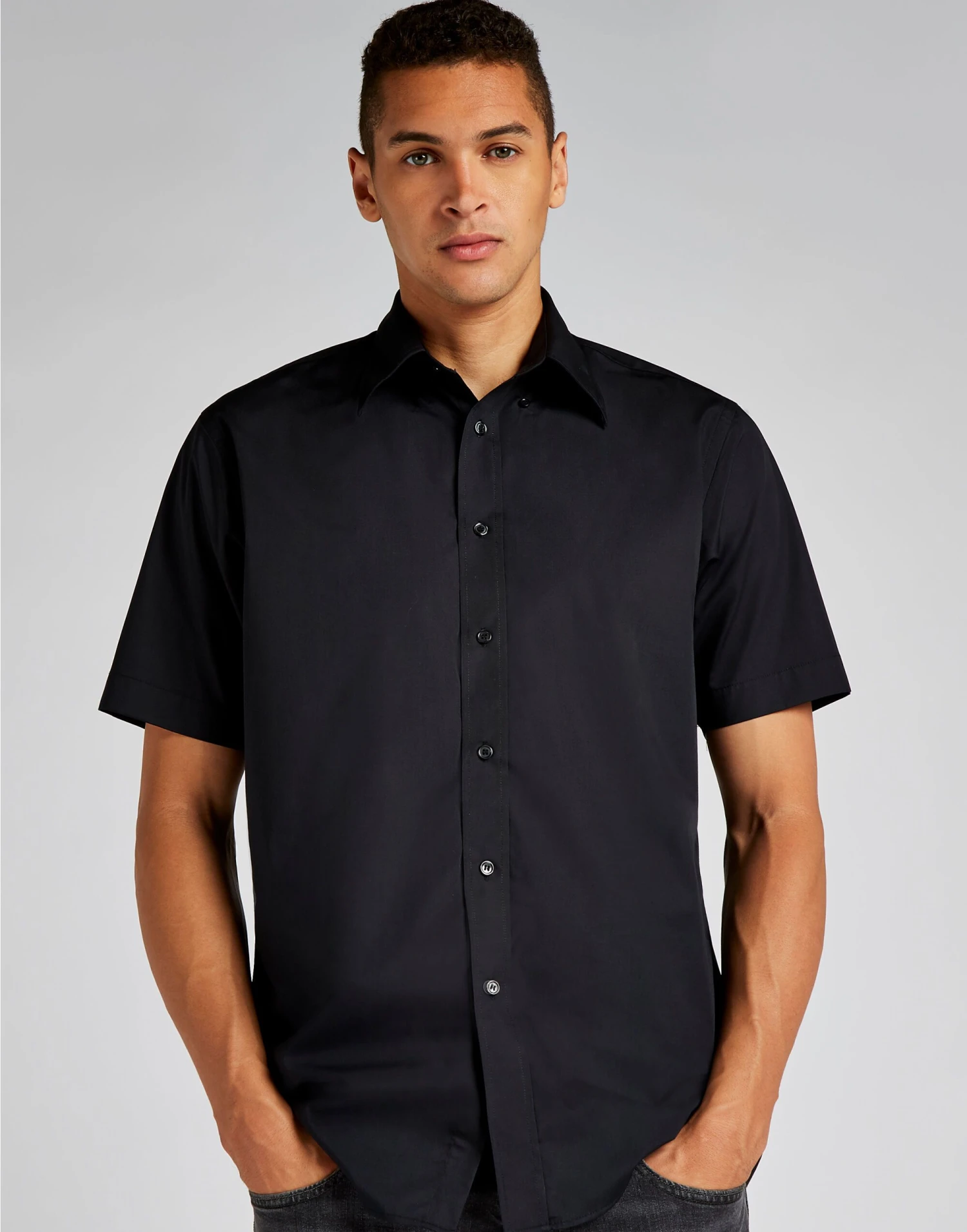Kustom Kit Classic Fit Short Sleeve Workforce Shirt 3 Kustom Kit Classic Fit Short Sleeve Workforce Shirt - Image 3
