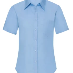 Fruit Of The Loom Ladies' Short Sleeve Poplin Shirt -Sol's Clothing Store 13c06299006231087b447755aadabd2f1f812f3b72dff6ca055668b6ce48b182
