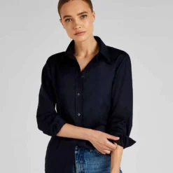 Kustom Kit Tailored Fit Long Sleeve Workwear Oxford Shirt -Sol's Clothing Store 182af9845312b58d5a5a84c2496020284cf10af7f0ac9ff4a66755526f37ee72