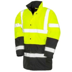 Result Safe-Guard Motorway 2-Tone Safety Coat -Sol's Clothing Store 1958c7774d5390e2f289344f765572e8e19541137112ffd60aecc7d18af2d9c2