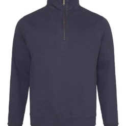 Just Hoods Awdis Sophomore Zip Neck Sweatshirt -Sol's Clothing Store 1976d5e0ad1fce79df32f1ccf55774b53edebf159ef8ad694a25073b1c6a7100