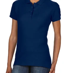 Gildan Softstyle® Ladies' Double Pique Polo -Sol's Clothing Store 1a50e71eba35120cbbff61425d93a8a9ebaa7dfc94a1b79157a1ed2c945d88f6