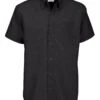 B&C Mens Oxford Short Sleeve Shirt