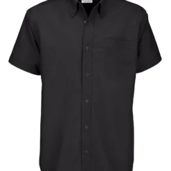 B&C Mens Oxford Short Sleeve Shirt