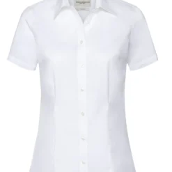 Russell Collection Ladies' Short Sleeve Tailored Coolmax® Shirt -Sol's Clothing Store 1bdb327d6fd43c15dcf85ac339ebce11ec126a0beaa2255902284e328aa3d2f7