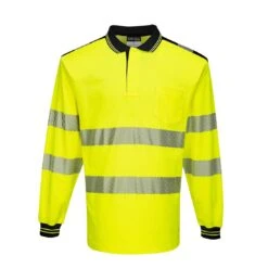 Portwest PW3 Hi-Vis Cotton Comfort Polo Shirt L/S -Sol's Clothing Store 1deadd69f97f4acd7431c1d58f4668c7faf9d7c905889a09cc68e9df420b6284