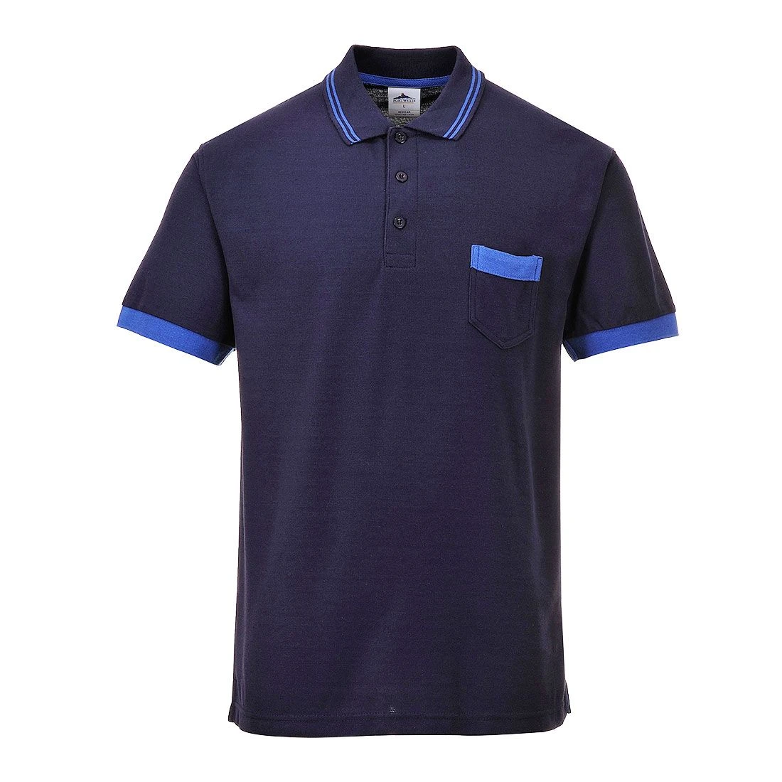 Portwest Portwest Texo Contrast Polo Shirt 2 Portwest Portwest Texo Contrast Polo Shirt - Image 2