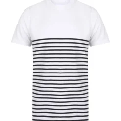 Front Row Unisex Breton Striped T Shirt