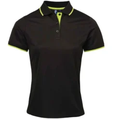 Premier® Premier Ladies Contrast Coolchecker Piqué Polo Shirt