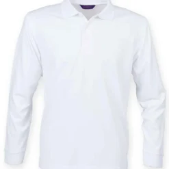 Henbury Unisex Long Sleeve Coolplus Piqué Polo Shirt -Sol's Clothing Store 24ca113523d27f70cd2cc74456d94b3b2d432cf875ef25cc6ca8e0dab09bffef