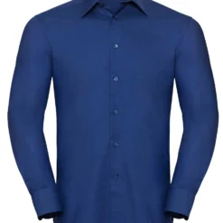 Russell Collection Mens Long Sleeve Tailored Oxford Shirt -Sol's Clothing Store 27e1353033b8aca21cc5f23abead133c3681ff92d6df6af60ab76138608c560e