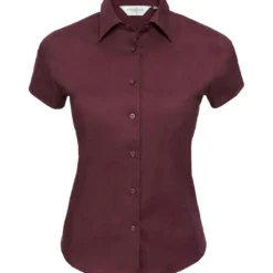 Russell Collection Ladies' Short Sleeve Fitted Stretch Shirt 9 Russell Collection Ladies' Short Sleeve Fitted Stretch Shirt -Sol's Clothing Store 2851cbb9aed762f461deeda124f971a4e3bab61df1f461db50e6983a628b73d6