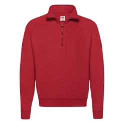 Fruit Of The Loom Mens Classic Zip Neck Sweat -Sol's Clothing Store 296caebd958ebcd53c6d7b59954199dfa2f557a1319a4ae893b7af686b2a6567