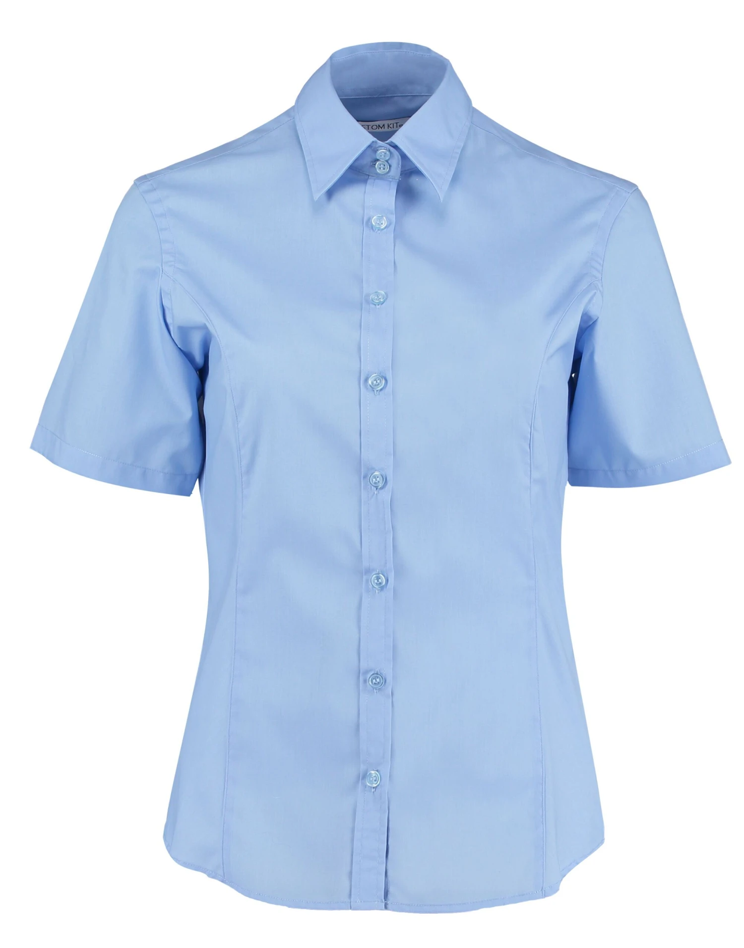 Kustom Kit Tailored Fit Short Sleeve Business Shirt 5 Kustom Kit Tailored Fit Short Sleeve Business Shirt - Image 5