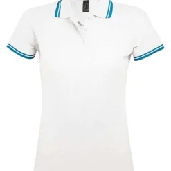 SOL'S Sols Ladies Pasadena Tipped Cotton Piqué Polo Shirt -Sol's Clothing Store 2a20c24324ce9acb4e069945a70dd023a044053d409c6026e2adb04dd75d5740