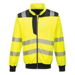 Portwest PW3 Hi-Vis Zip Sweatshirt