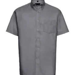 Russell Collection Mens Short Sleeve Classic Oxford Shirt -Sol's Clothing Store 2eaa244408f2fe2253e0d771423c7d7283b29b5ce9c2aee314461525117da41c