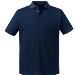 Russell Pure Organic Mens Polo -Sol's Clothing Store 2f2f467fef266203f93b93a6408343d28d9d60fbf621cf2236fa359145367243