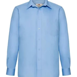 Fruit Of The Loom Mens Long Sleeve Poplin Shirt -Sol's Clothing Store 2fe3661f59ffb18538a39ba661f13dae4a5451485311a99ab7007012f0884502