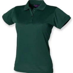 Henbury Ladies Coolplus Wicking Piqué Polo Shirt -Sol's Clothing Store 31adf31aeeda2bbc9eb938f1fd00eb26285759f64acaa10a456b953fdb3b60af