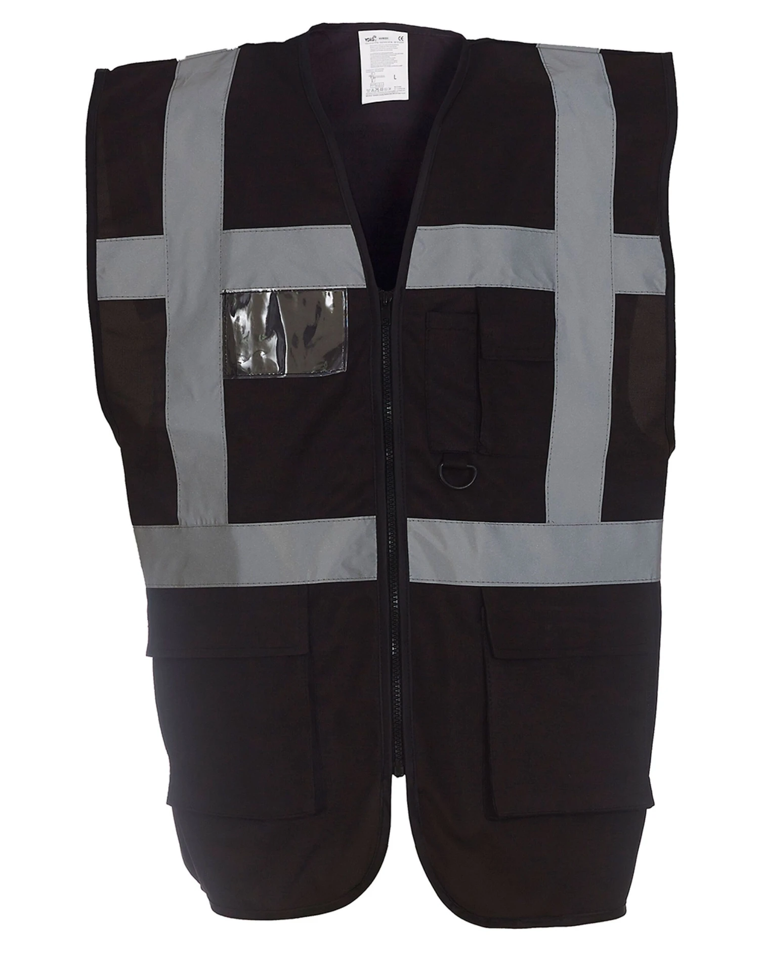 Yoko Hi-Vis Executive Waistcoat 3 Yoko Hi-Vis Executive Waistcoat - Image 3