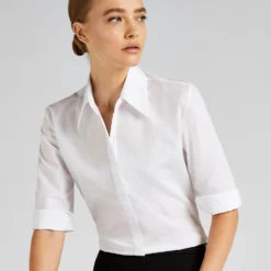 Kustom Kit Tailored Fit 3/4 Sleeve Continental Blouse 7 Kustom Kit Tailored Fit 3/4 Sleeve Continental Blouse -Sol's Clothing Store 34eafc57c0b992180d1243fbd4f6bbaad7fbb94223a63de933faf7c5887ff018