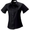 Russell Collection Ladies' Short Sleeve Tailored Ultimate Non-Iron Shirt