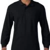 Gildan Premium Cotton® Adult Long Sleeve Double Piqué Polo