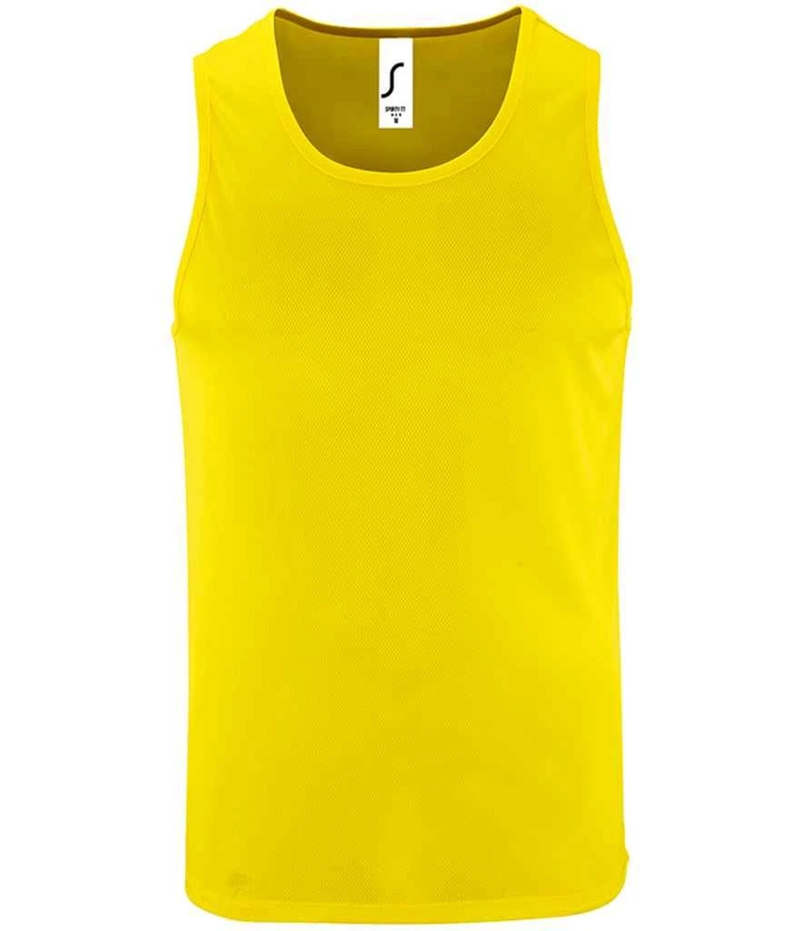 SOL'S Sols Sporty Performance Tank Top 3 SOL'S Sols Sporty Performance Tank Top - Image 3