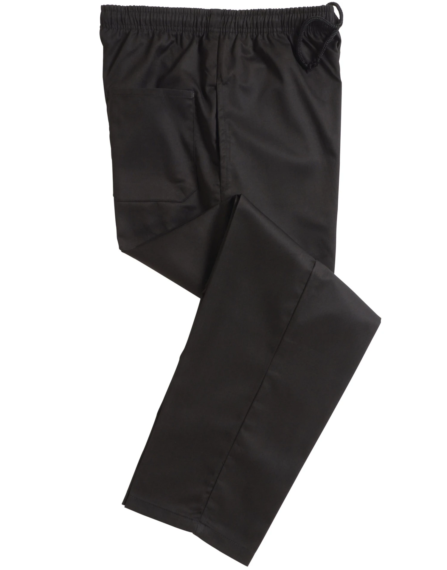 Dennys Unisex Elasticated Black Trouser 1 Dennys Unisex Elasticated Black Trouser