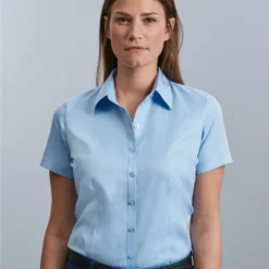 Russell Collection Ladies' Short Sleeve Tailored Herringbone Shirt 11 Russell Collection Ladies' Short Sleeve Tailored Herringbone Shirt -Sol's Clothing Store 3e4708b97da90978646cded128511cd514247e16729f5f0a962ef2c8e8b3ce35
