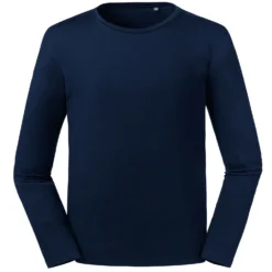 Russell Pure Organic Mens Long Sleeve T -Sol's Clothing Store 421d23434efac2e05276a5533b81ecbe1cfce4e533292a7234da04b066dccfb0
