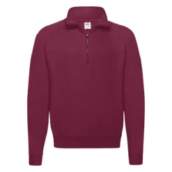 Fruit Of The Loom Mens Classic Zip Neck Sweat -Sol's Clothing Store 45da5a350d949dee350a4f9af17a0f0882f30fd4d375d79f68f1f757756360e9