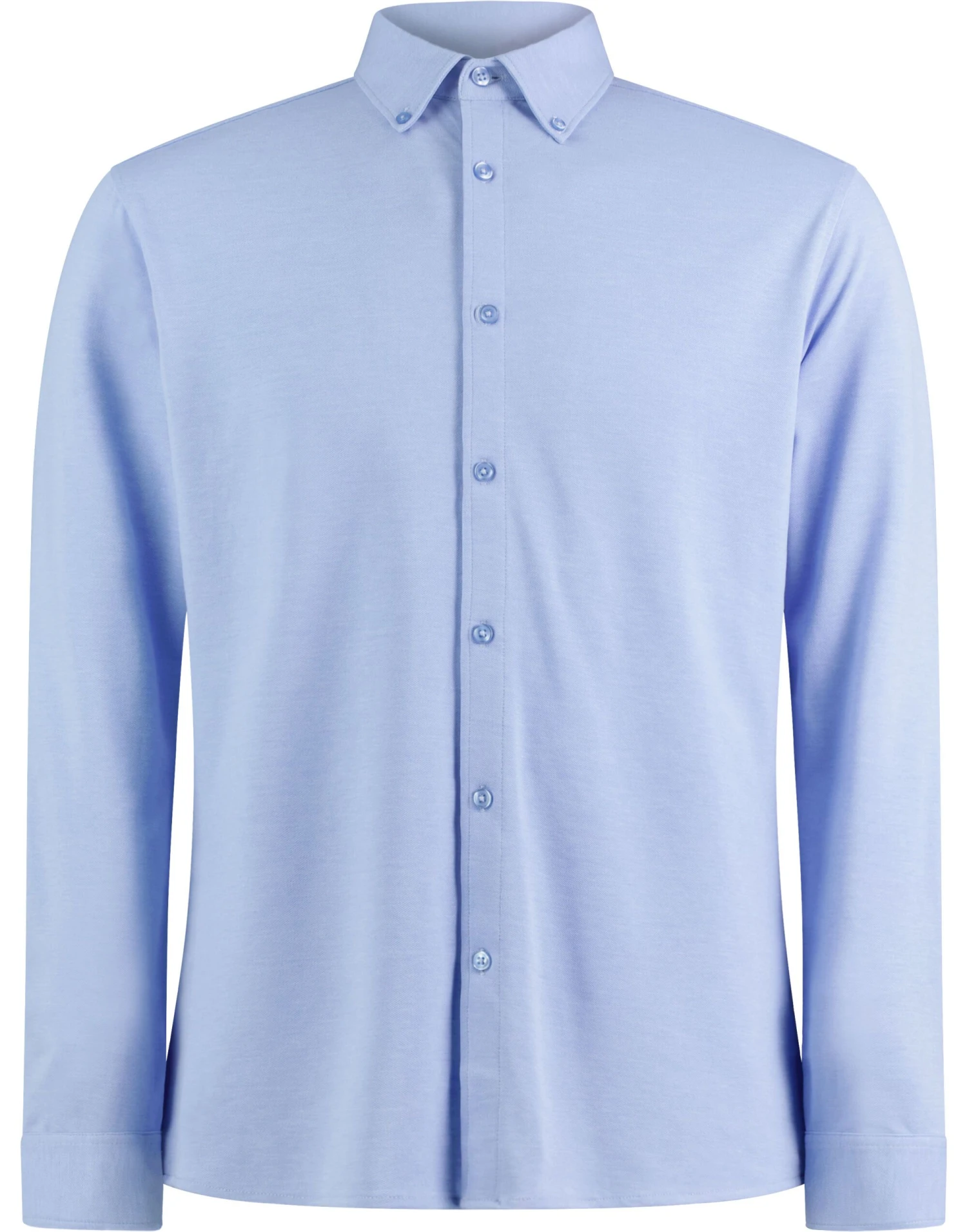 Kustom Kit Tailored Fit Superwash 60 Pique Shirt (Long Sleeve) 7 Kustom Kit Tailored Fit Superwash 60 Pique Shirt (Long Sleeve) - Image 7