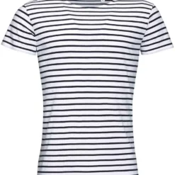 SOL'S Sols Miles Striped T Shirt