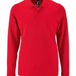 SOL'S Sols Perfect Long Sleeve Piqué Polo Shirt -Sol's Clothing Store 493a29cfb4435266ea0e6065e0c49cbcbda2ff1d81a70ad84d5b44713fe5f542