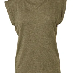 Bella+Canvas Womens Flowy Muscle Tee With Rolled Cuff -Sol's Clothing Store 4b3d773aec4e959de6640c1220cb2267f316c0796208bd6ff8fab03c36a08a54