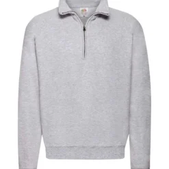 Fruit Of The Loom Mens Classic Zip Neck Sweat -Sol's Clothing Store 4d97778f3f8f8e4cd455cfbaa55bd993345ca2f31f87cb253b5cec520a3c2b48