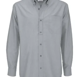 B&C Mens Oxford Long Sleeve Shirt -Sol's Clothing Store 528b7973425730463bd711d84e6cfea75050fb5f63c35a74bcffeb23ddbd7b10